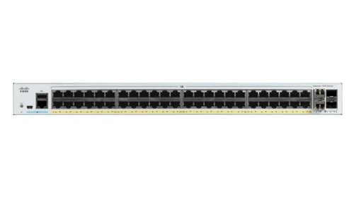Cisco Catalyst C1000-48FP-4X-L network switch Managed L2 Gigabit Ethernet (10/100/1000) Power over Ethernet (PoE) Grey