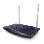 TP-Link AC1200 Wrls Dual Band Router routeur sans fil Fast Ethernet Bi-bande (2,4 GHz / 5 GHz) Noir