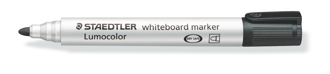 Staedtler Lumocolor marker 4 pc(s) Bullet tip Black, Blue, Green, Red