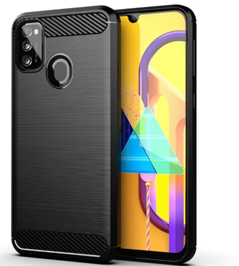 JLC Samsung A40s Brushed Silicone - Black