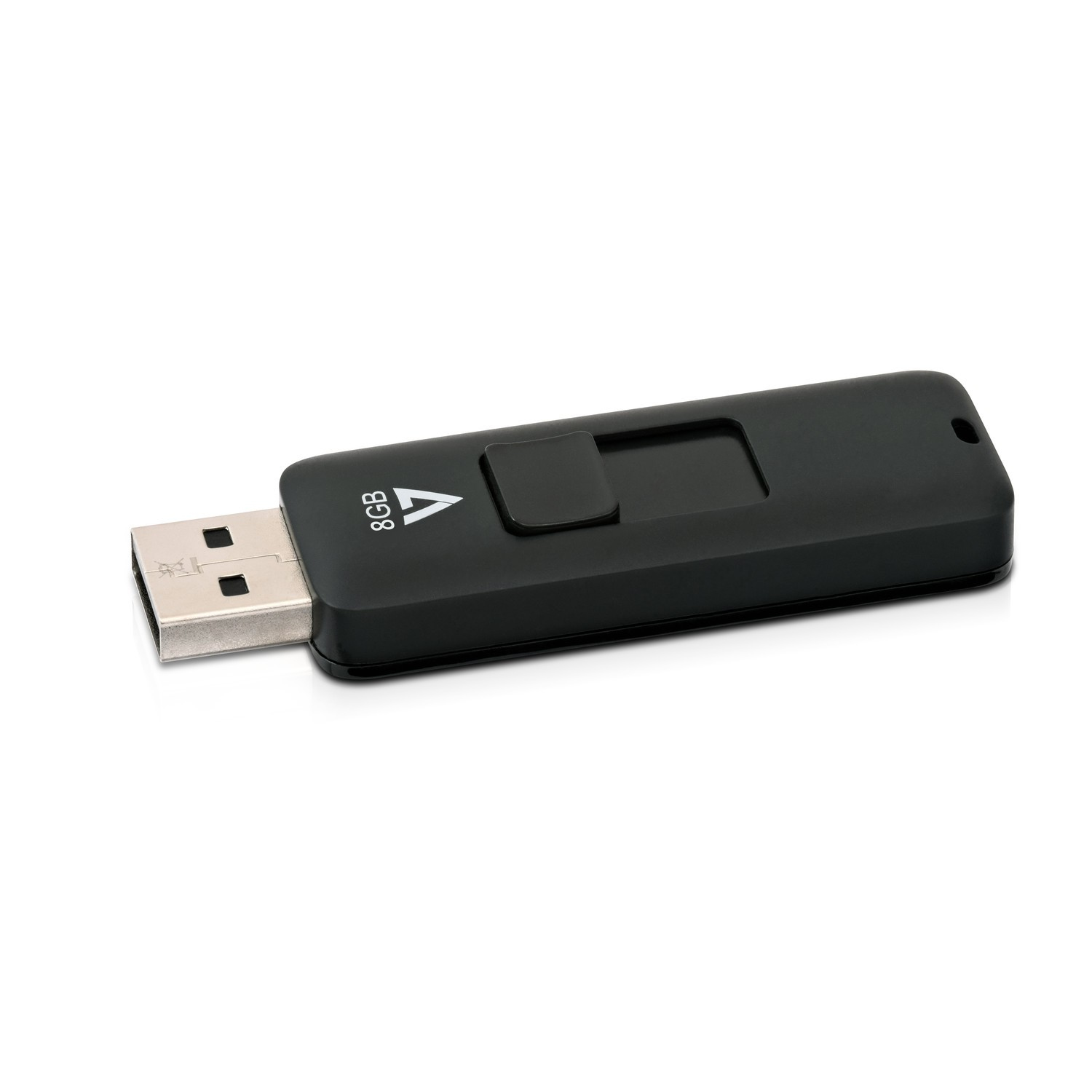 V7 VF28GAR-3E USB flash drive 8 GB USB Type-A 2.0 Black