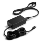 HP Poly USB-C 65W Power Adapter and Power Cord Kit Black
