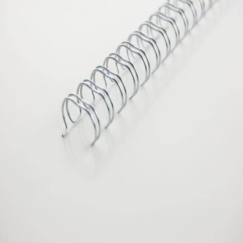 GBC 34-Loop 6mm A4 Binding Wires Silver (Pack of 100) RG810497