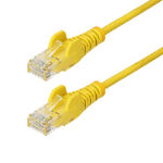 StarTech.com N6PAT25YLS networking cable Yellow 299.2" (7.6 m) Cat6 U/UTP (UTP)