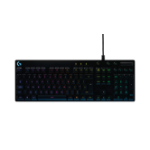 Logitech G G810 keyboard USB QWERTZ Swiss Black