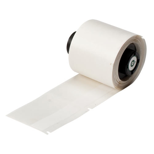 Image of Brady 55153 Translucent, White Self-adhesive printer label