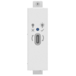 Vision TC3 USBCFF socket-outlet USB C White