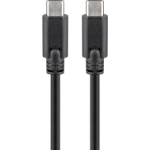 Wentronic 66508 USB cable 2 m USB 3.2 Gen 1 (3.1 Gen 1) USB C Black