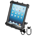 RAM Mounts Tab-Tite Handlebar U-Bolt Mount for Large Tablets with Cases