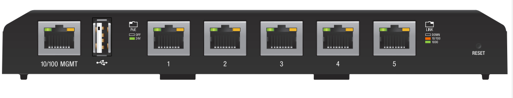 Image of Ubiquiti EdgeSwitch 5XP Managed Gigabit Ethernet (10/100/1000)...