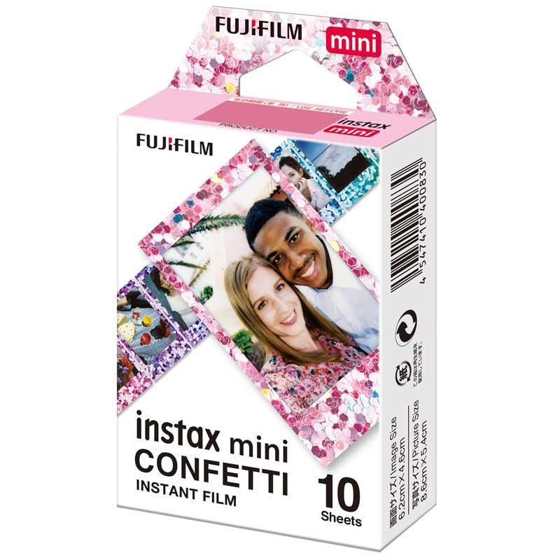 Fujifilm Instax Mini Instant Photo Film - Confetti - Pack of 10