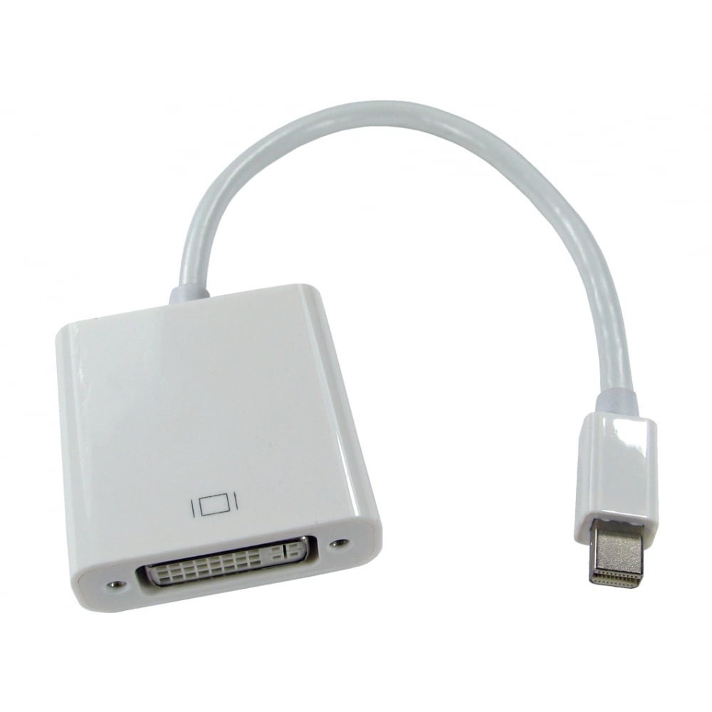 Cables Direct HDMINIDP-DVI015 video cable adapter 0.15 m DisplayPort DVI-D White