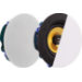 Vision CS-1900 luidspreker 1-weg Zwart, Wit, Geel Bedraad 60 W
