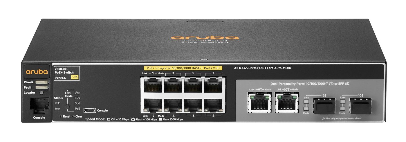 2530-8G-PoE+ Switch thumbnail