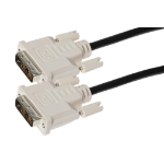 Maplin DVDI2M DVI cable 2 m DVI-D Black, White