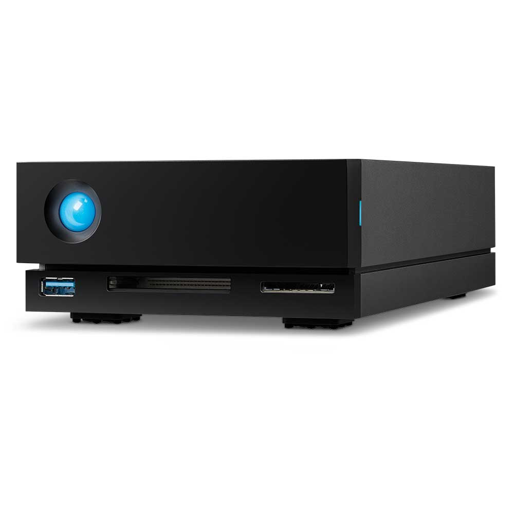 Image of LaCie 1big Dock external hard drive 20 TB Black
