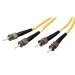 Tripp Lite N352-03M InfiniBand/fibre optic cable 118.1" (3 m) 2x ST OFNR Black, Yellow
