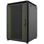 Lanview RDL16U66BL rack cabinet 16U Freestanding rack Black