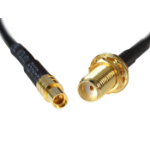 DeLOCK 88579 coaxial cable 0.2 m Black