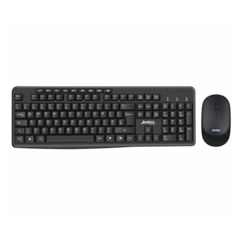 Image of Jedel WS770 Wireless Desktop Kit Multimedia Keyboard 1600 DPI...