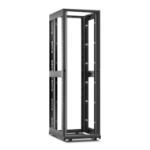 APC NetShelter AV 42U 600mm Wide x 825mm Deep Enclosure 10-32 Threaded Rails No Sides/Roof/Doors Black