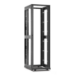 APC NetShelter AV, Server Rack Enclosure, 42U, 10-32 Threaded Rails, without Sides, Roofs, Doors, Black, 1991H x 600W x 806D mm