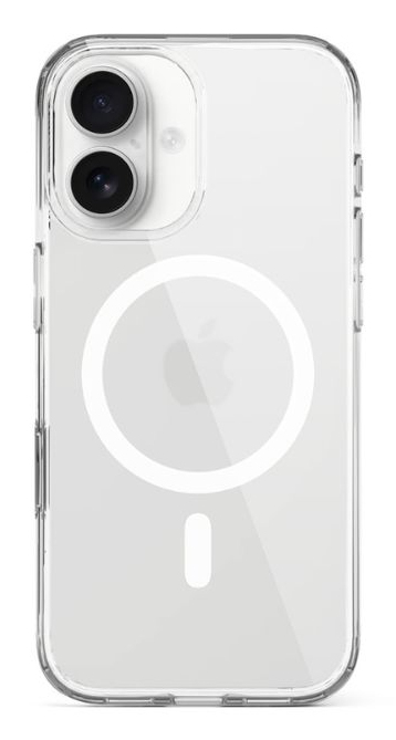 Epico 93610101000002 mobile phone case 15.4 cm (6.06") Cover Transparent, White