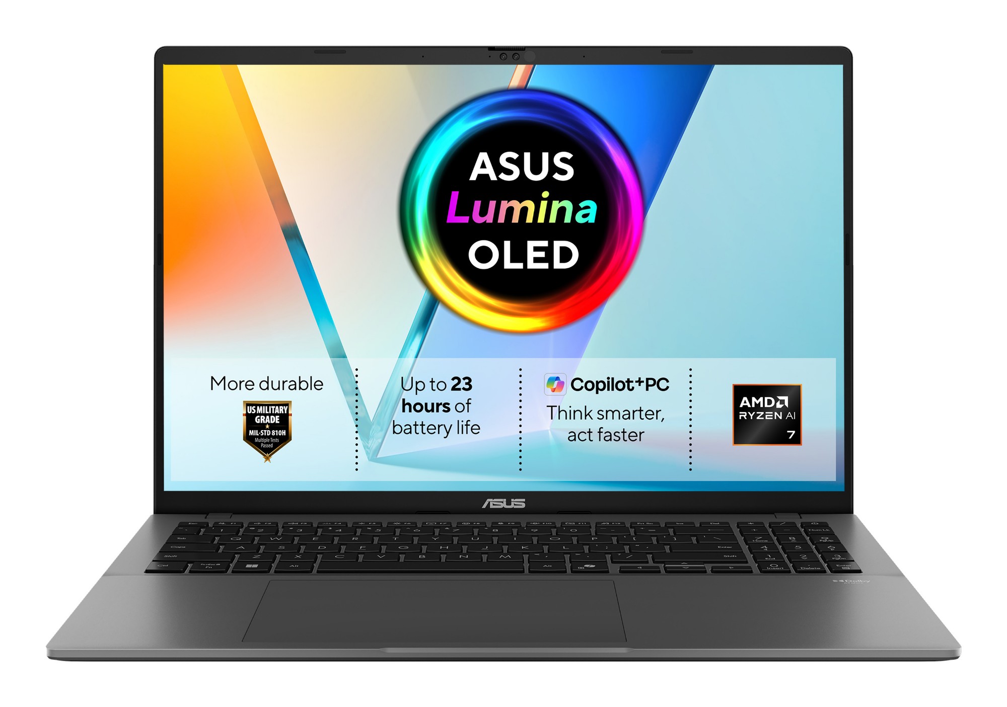 ASUS Vivobook S16 M3607GA-SH011W Copilot+ PC AMD Ryzen™ AI 7 445 Lapto