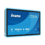 iiyama 11" RGB LED-Lightbar Panel-PC with Android 16+GMS, SOC Octa-core RK3576 4GB, Storage 64GB, in-Cell Touch 10-Points, 1920x1200, 405cd/m² with Touch, IPS panel, Speakers, Mic, NFC, RFID, LAN-POE, WIFI6, BT5.4, SD Slot, iiSignage² supported, Flush wal