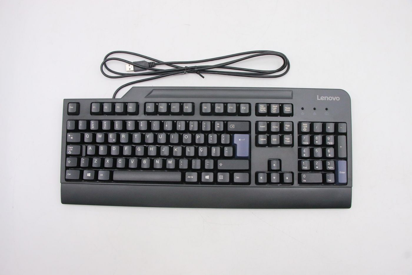 Image of Lenovo .Keyboard USB Portuguese Black