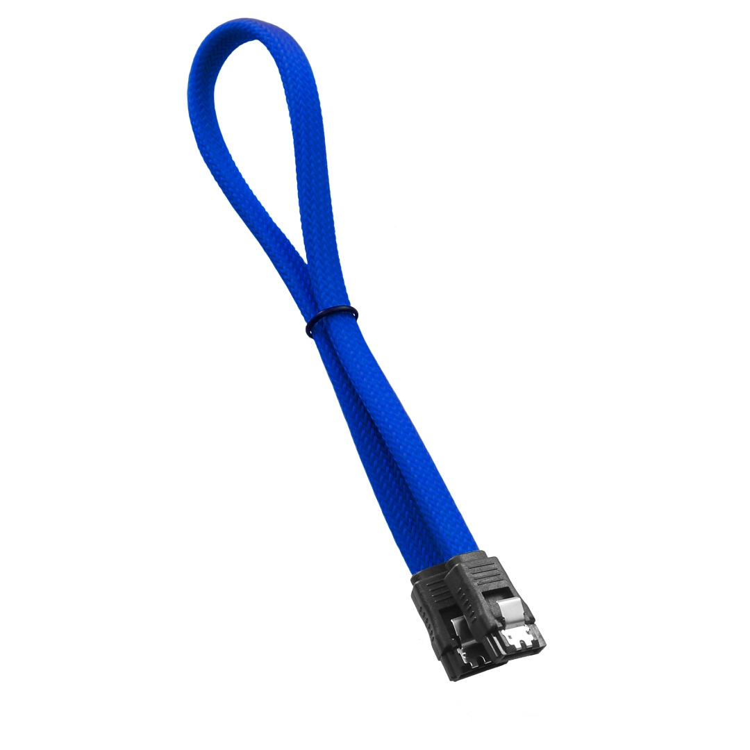 Image of Cablemod ModMesh SATA cable 0.3 m SATA 7-pin Black, Blue