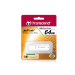 Transcend JetFlash elite 64GB JetFlash 370 lecteur USB flash 64 Go USB Type-A 2.0 Blanc