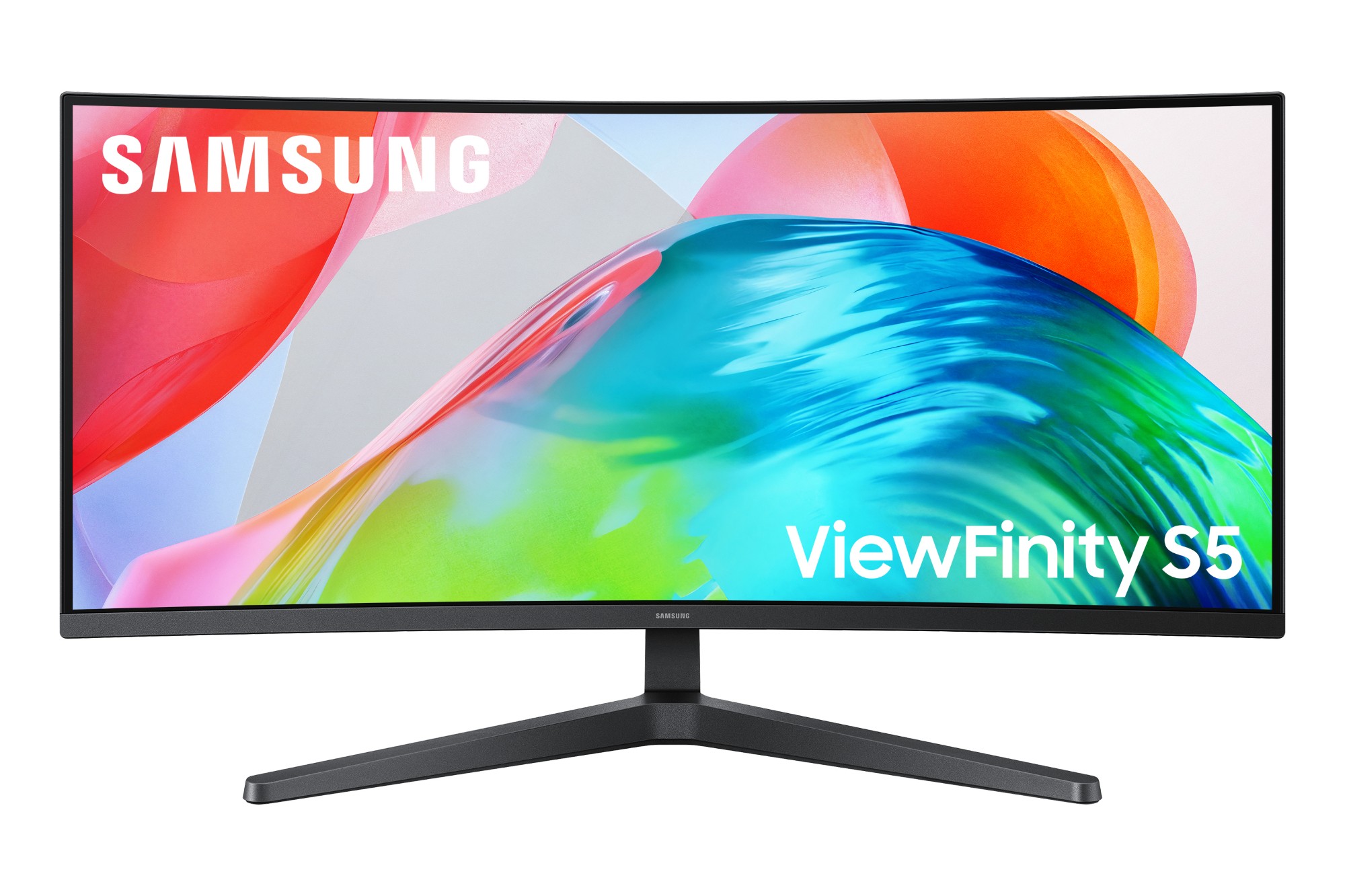Photos - Monitor Samsung S55GH computer  86.4 cm  3440 x 1440 pixels U (34")