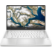 HP Chromebook 14a-na0011na Intel® Celeron® N4120 35.6 cm (14") HD 4 GB LPDDR4-SDRAM 64 GB eMMC Wi-Fi 5 (802.11ac) ChromeOS White