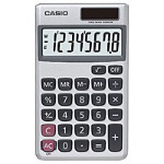 Casio SL-300SV 8 Digit Pocket Calculator Silver
