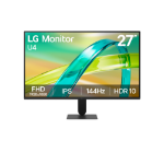 LG Monitor U4 27U411B-B 27-inch IPS Full HD 144Hz Monitor