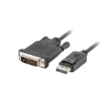 Lanberg CA-DPDV-10CU-0030-BK video cable adapter 3 m DisplayPort DVI-D Black