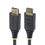 StarTech.com 8ft (2.4m) Premium Certified High Speed HDMI Cable, 4K 60Hz/1440p 144Hz, HDR10/HDCP 2.2/ARC, 18Gbps, UHD HDMI 2.0 Cord for TV/Monitor/Display, TPE Jacket