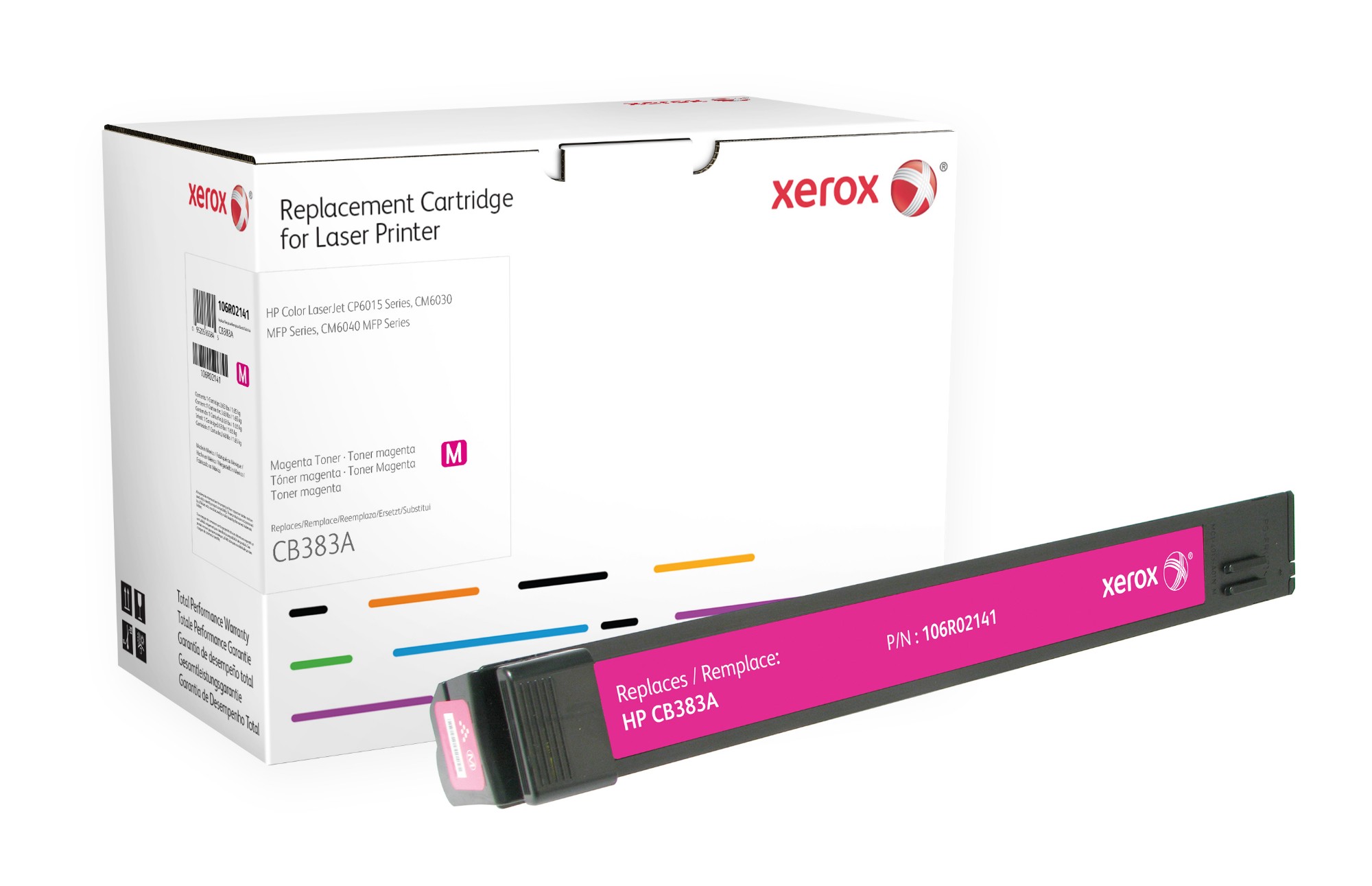 Xerox 106R02141 compatible Toner magenta, 21K pages @ 5% coverage (replaces HP 824A)