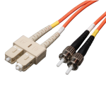Tripp Lite N304-003 Duplex Multimode 62.5/125 Fiber Patch Cable (SC/ST), 1M (3 ft.)