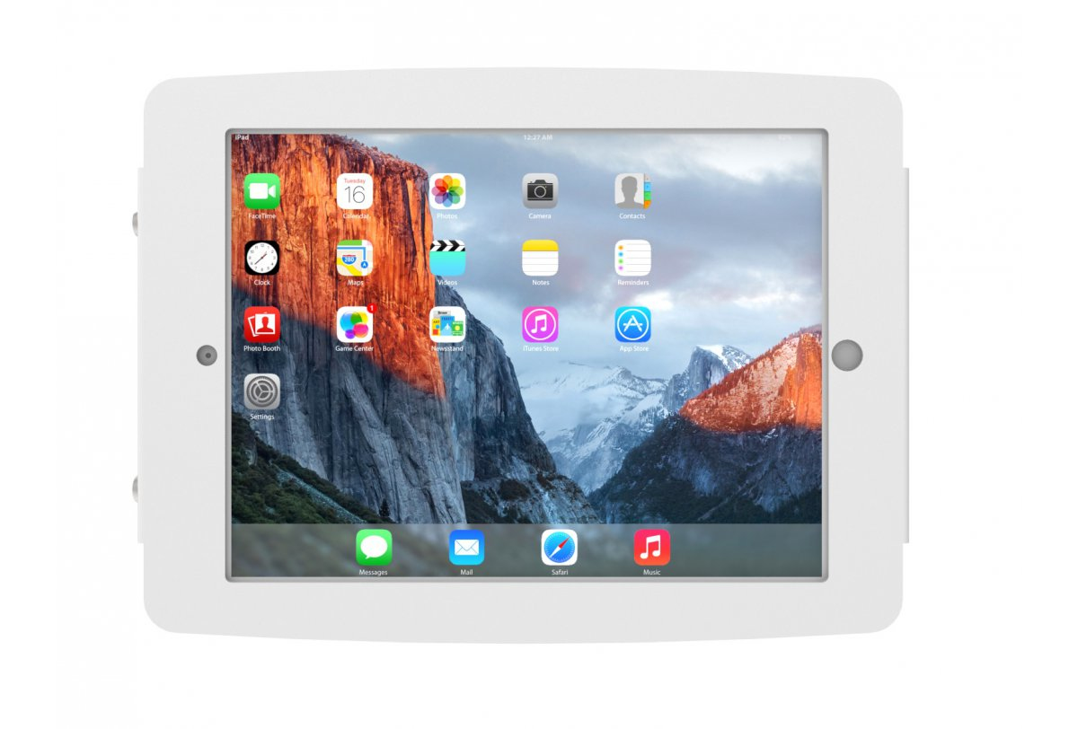 Image of Compulocks iPad Pro 12.9" (3-6th Gen) Space Enclosure Wall Mount White