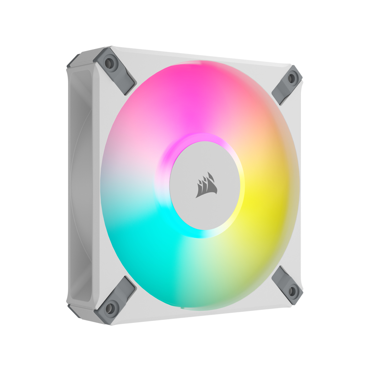 Image of Corsair iCUE AF120 RGB ELITE 120 mm PWM Fan - White