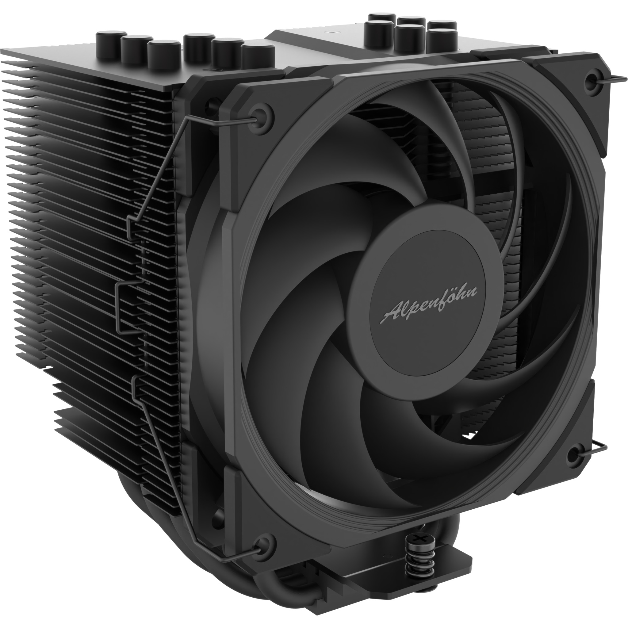 Image of Alpenföhn Brocken 4 Processor Air cooler 12 cm Black 1 pc(s)