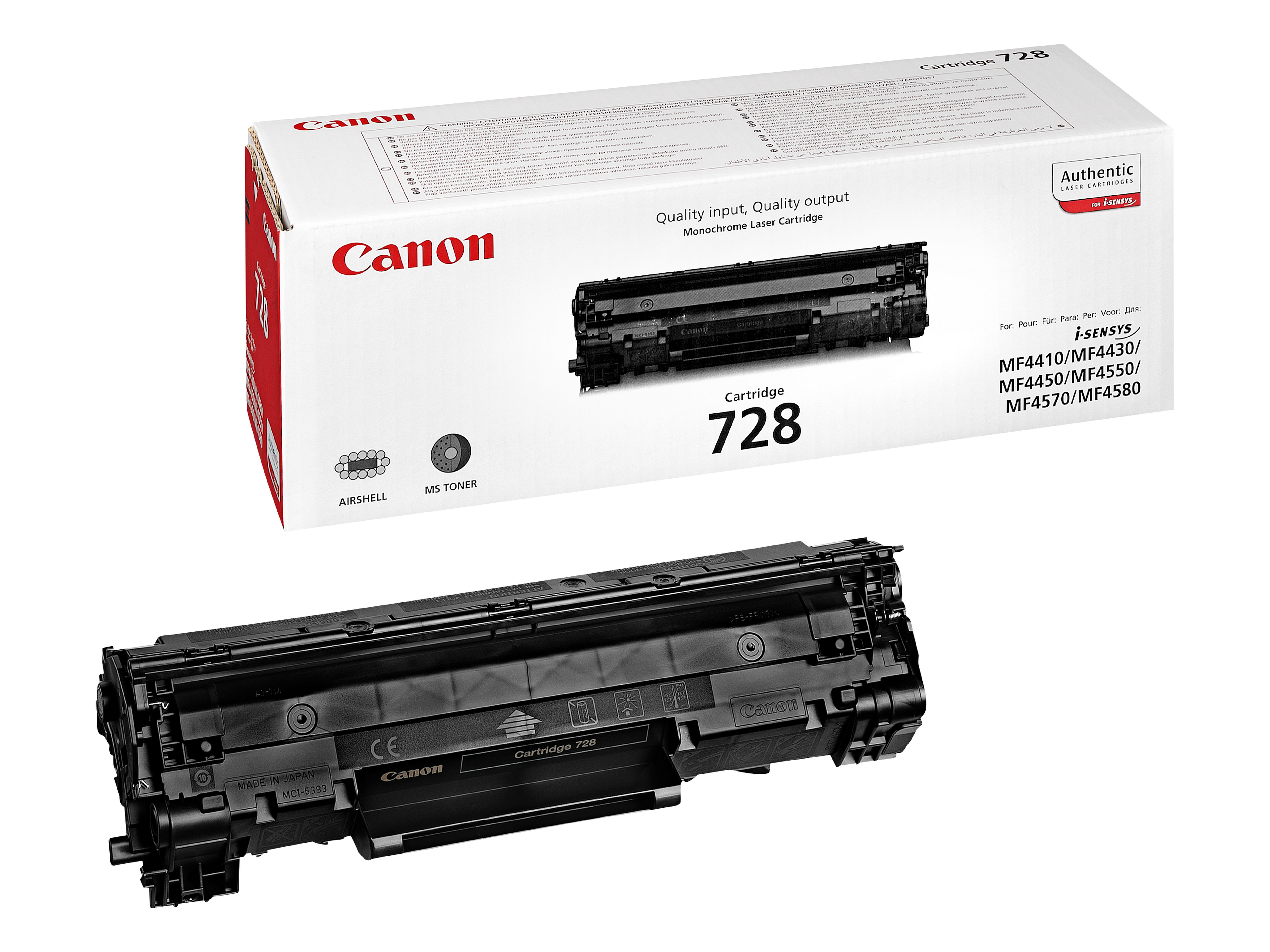Image of Canon 3500B002/728 Toner cartridge black, 2.1K pages ISO/IEC 19752...