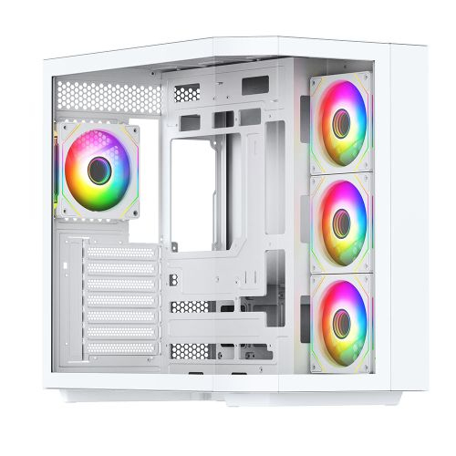 Vida White Edge Atx Tower