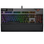 ASUS ROG Strix Flare II keyboard Gaming USB AZERTY French Black, Grey