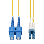 AddOn Networks ADD-SC-LC-80M9SMFP InfiniBand/fibre optic cable 80 m SMF Blue, Yellow