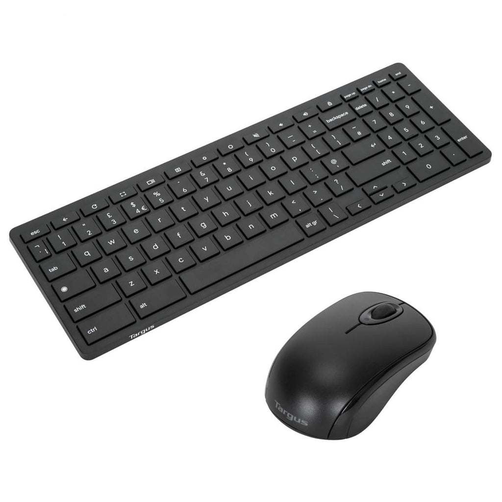 Targus BUS0422UK keyboard Mouse included RF Wireless + Bluetooth QWERTY US English Black