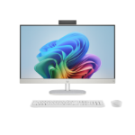 HP 27-cr2002na AI Intel Core Ultra 7 255U 68.6 cm (27") 1920 x 1080 pixels All-in-One PC 16 GB DDR5-SDRAM 1 TB SSD Windows 11 Home Wi-Fi 6 (802.11ax) AI PC White