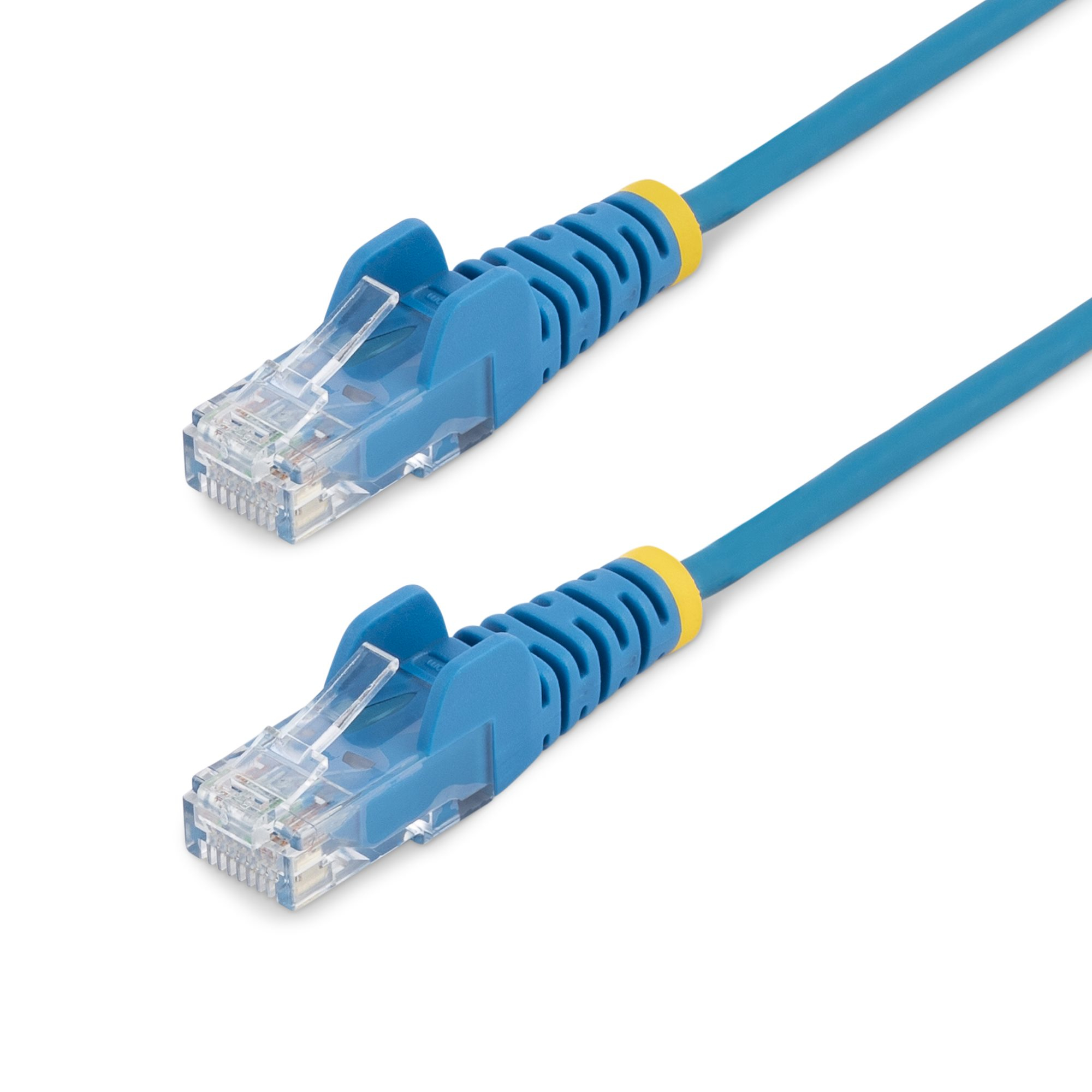 Image of StarTech.com 0.5 m CAT6 Cable - Slim - Snagless RJ45 Connectors - Blue